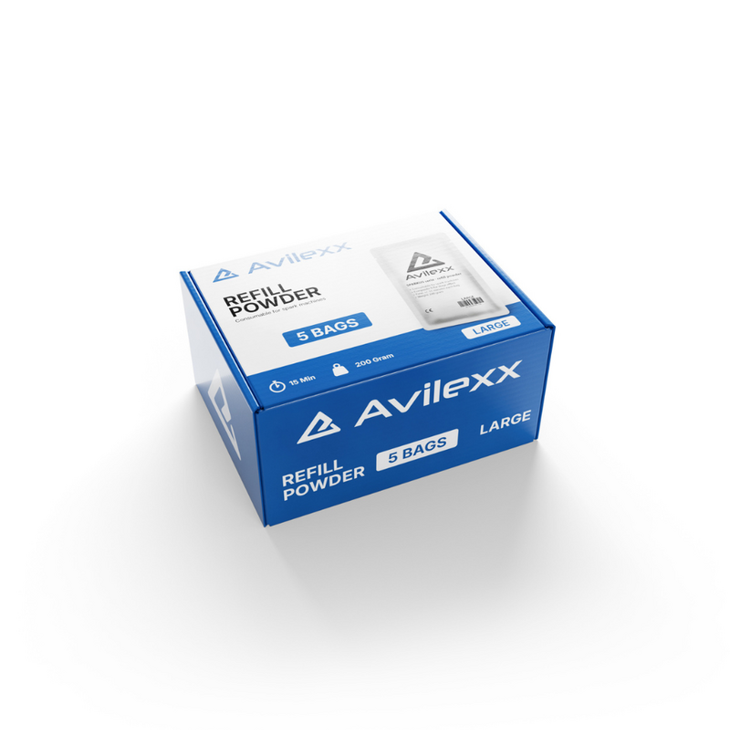 Navulling koudvuurpoeder voor sparkular machines large 200g - 5-pack