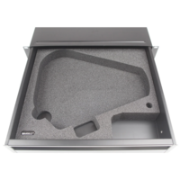 Schuim inlay voor 2x Shure PA805WB vlagantenne