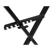 SL-4 Keyboardstatief verstelbaar zwart