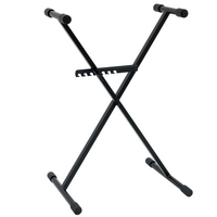 SL-4 Keyboardstatief verstelbaar zwart