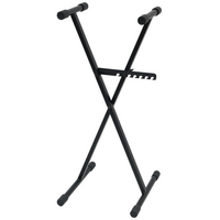 SL-4 Keyboardstatief verstelbaar zwart