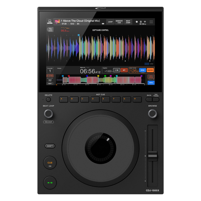 AlphaTheta CDJ-1500X DJ Tabletop mediaspeler CDJ-1500X DJ Tabletop mediaspeler
