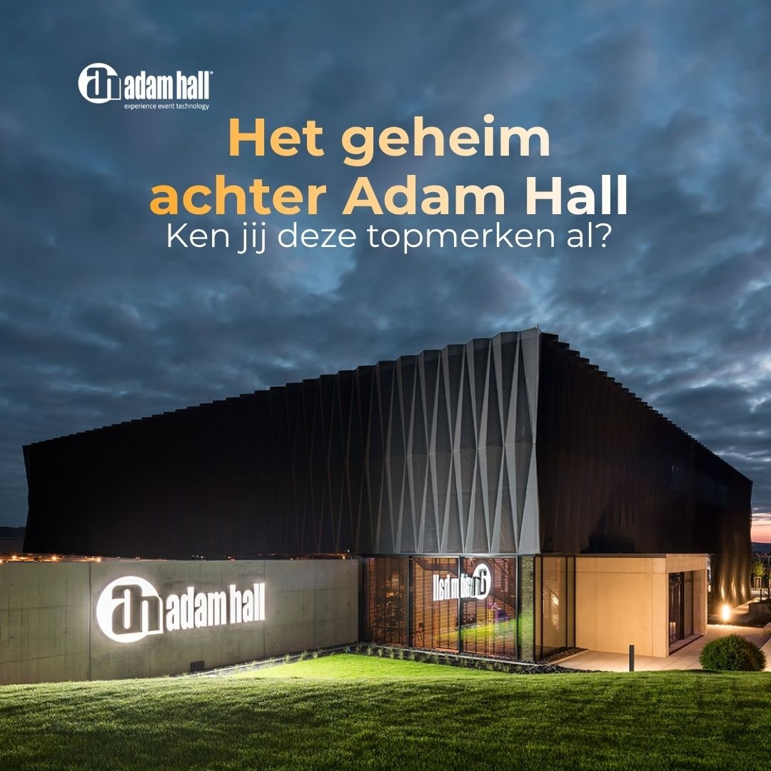 Het geheim achter Adam Hall: Ken jij deze topmerken al?