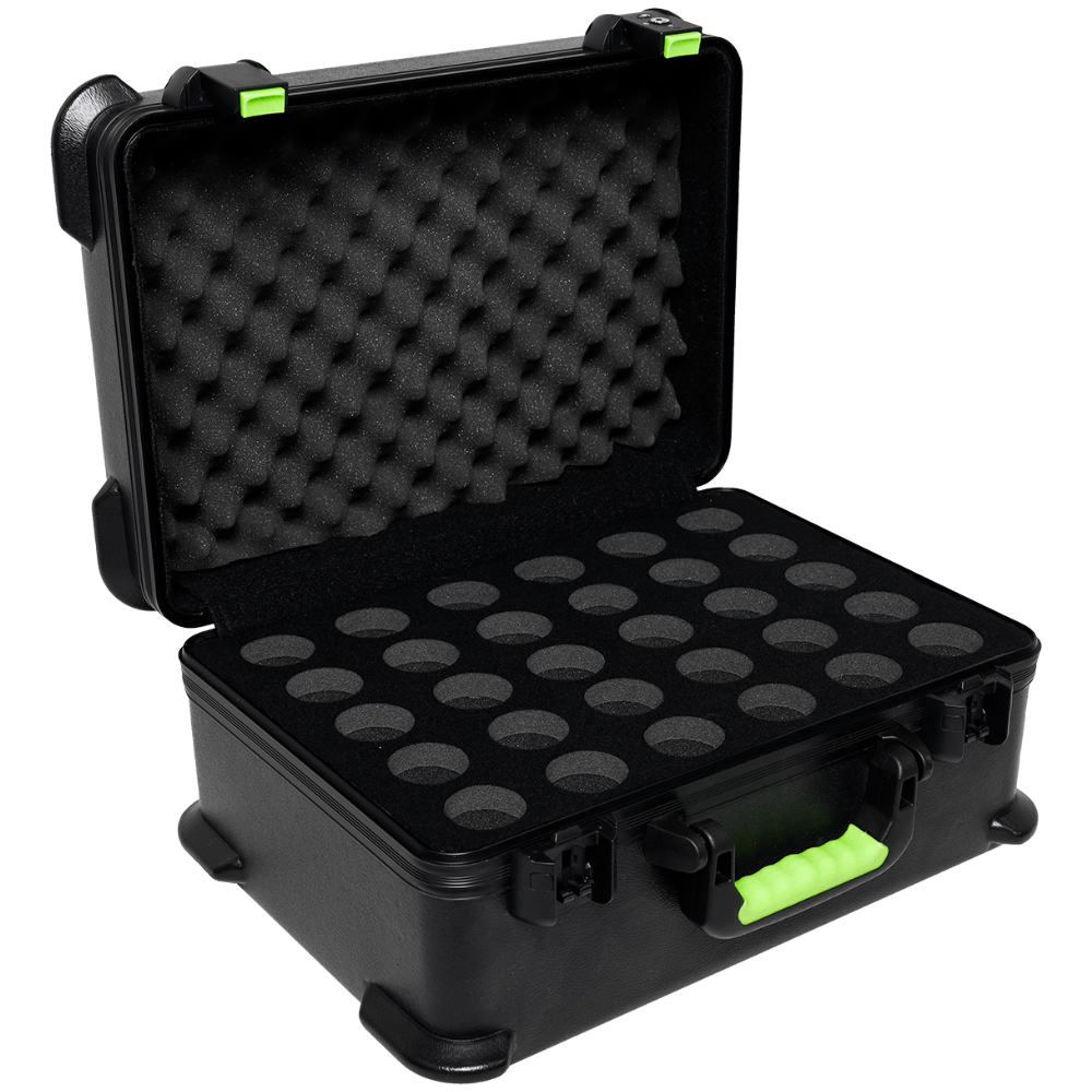 Shure MICCASE30 Kunststof koffer voor 30 bedrade microfoons