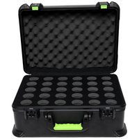 MICCASE30 Kunststof koffer voor 30 bedrade microfoons
