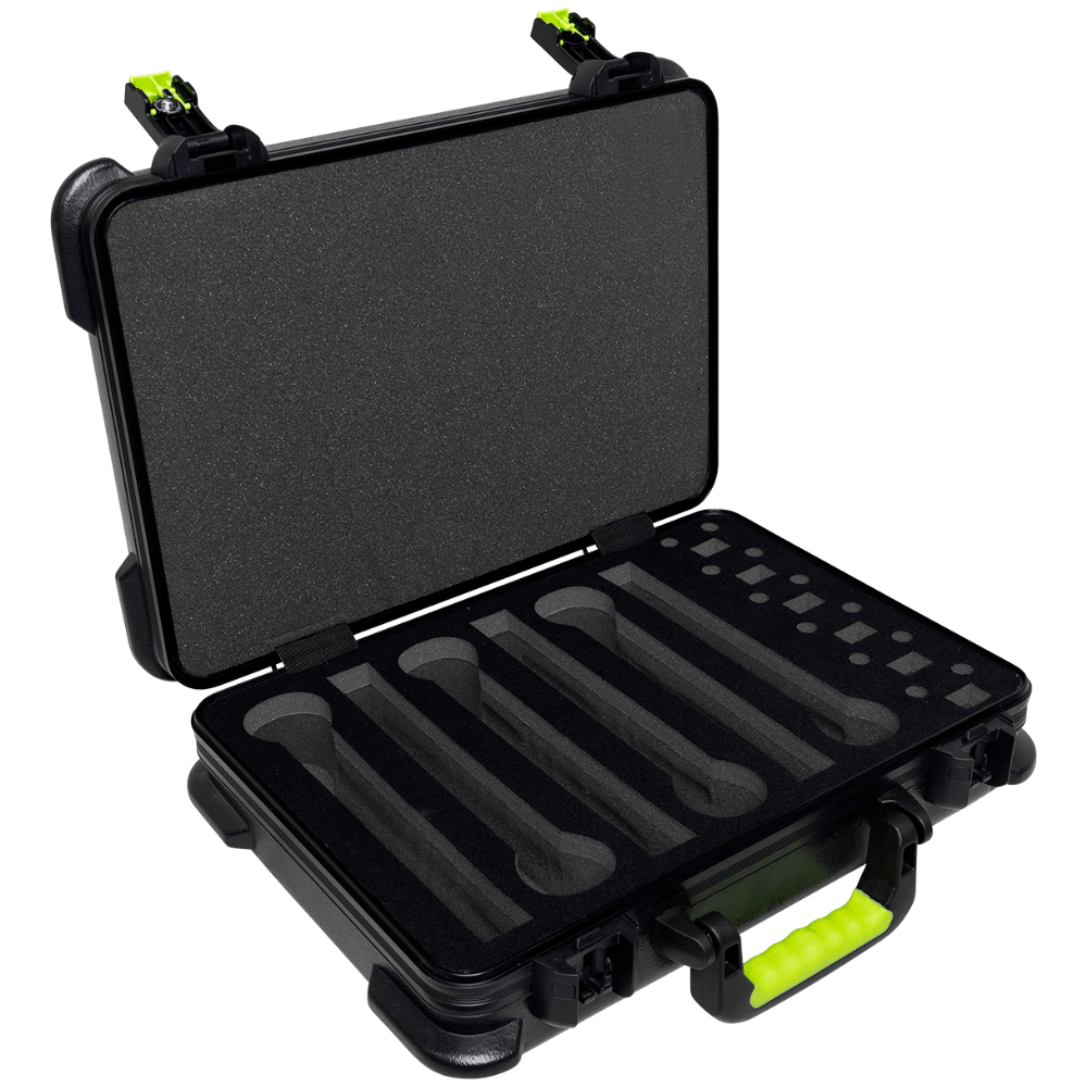 Shure MICCASEW06 Kunststof koffer voor 6 draadloze microfoons