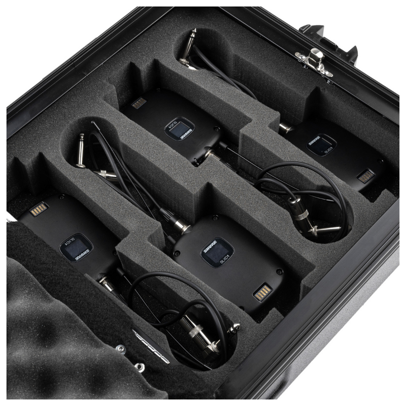 WSYS-CASE4 Rackkoffer voor 4 draadloze systemen
