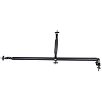 Pipe and drape support voor staander met half couplers