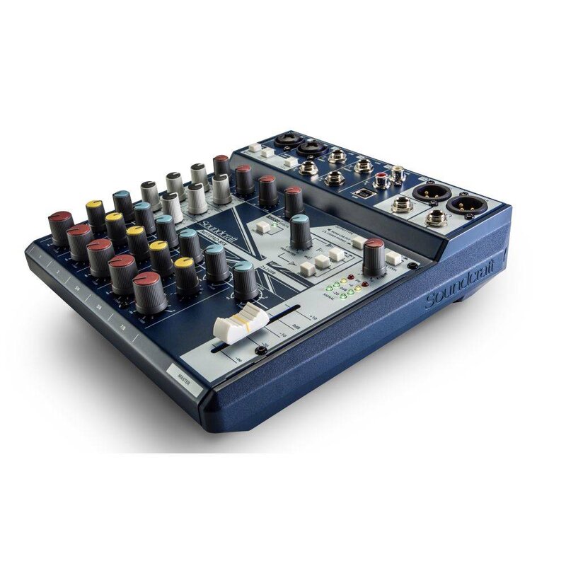 Soundcraft Notepad-8FX PA mixer met effecten (B-stock) Notepad-8FX PA mixer met effecten (B-stock)