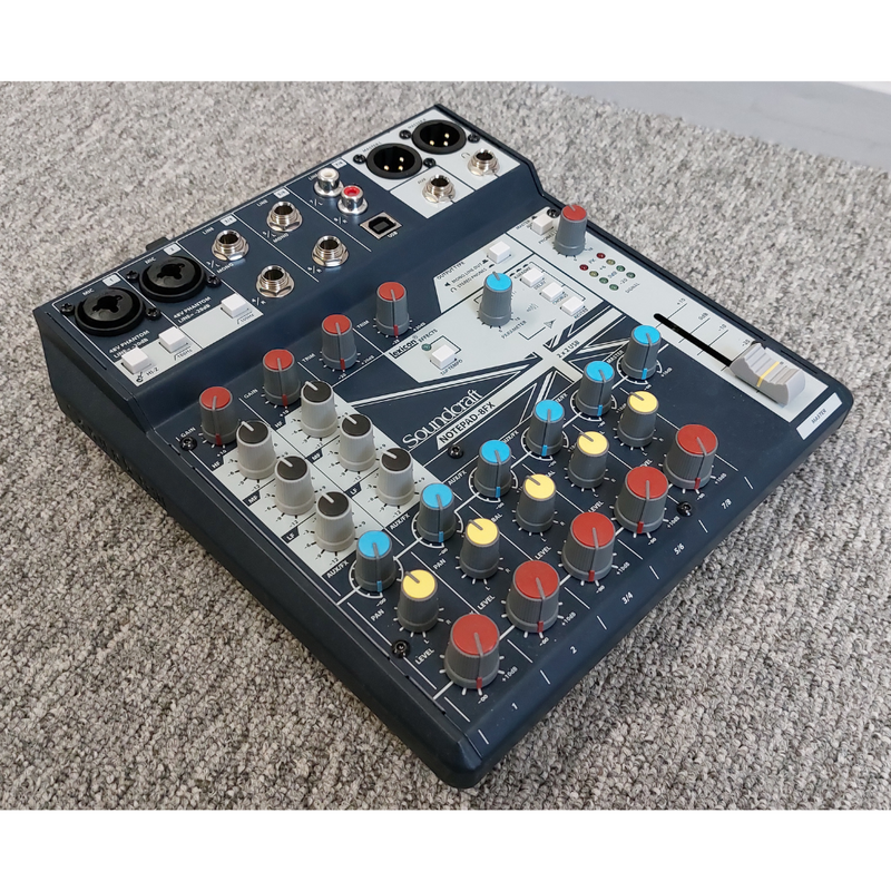 Soundcraft Notepad-8FX PA mixer met effecten (B-stock) Notepad-8FX PA mixer met effecten (B-stock)