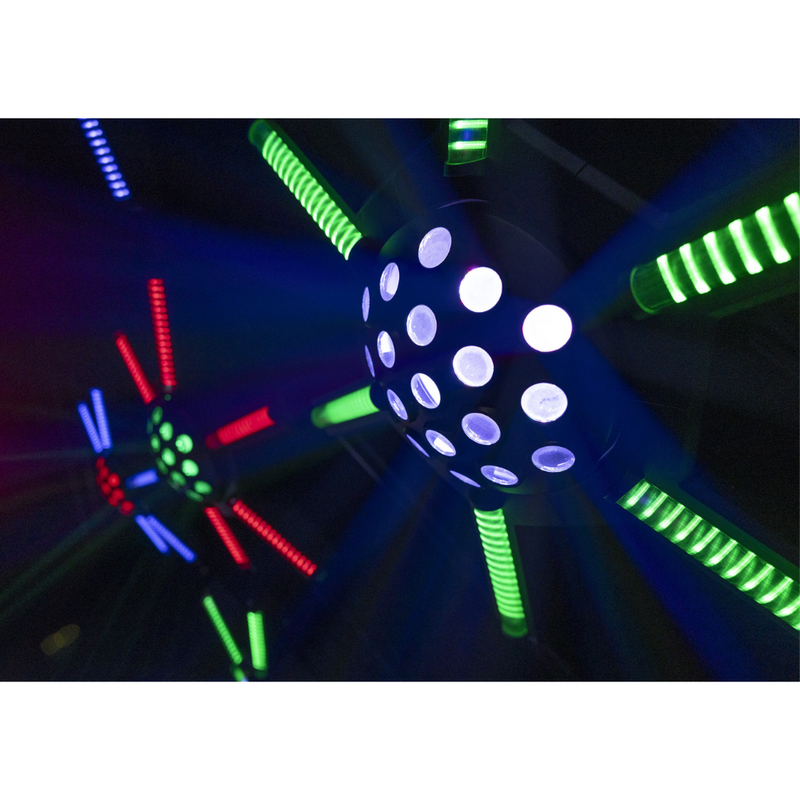 Hurricane 320 Derby moonflower effect 6x 40W RGBW