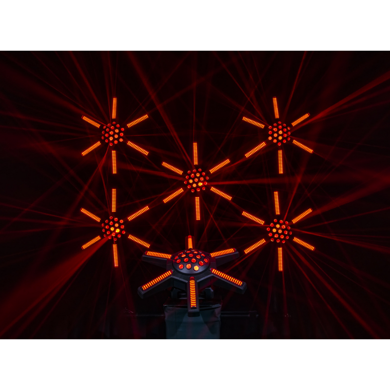 Hurricane 320 Derby moonflower effect 6x 40W RGBW