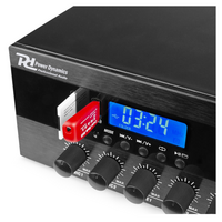 Power Dynamics PDW360MP3 6-zoneversterker 360W/100V met FM, USB, BT & MP3 PDW360MP3 6-zoneversterker 360W/100V met FM, USB, BT & MP3