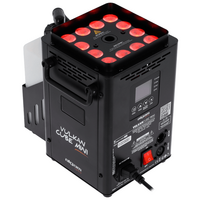 Vulkan Cube Mini Verticale rookmachine 1200W 12x RGBA LED