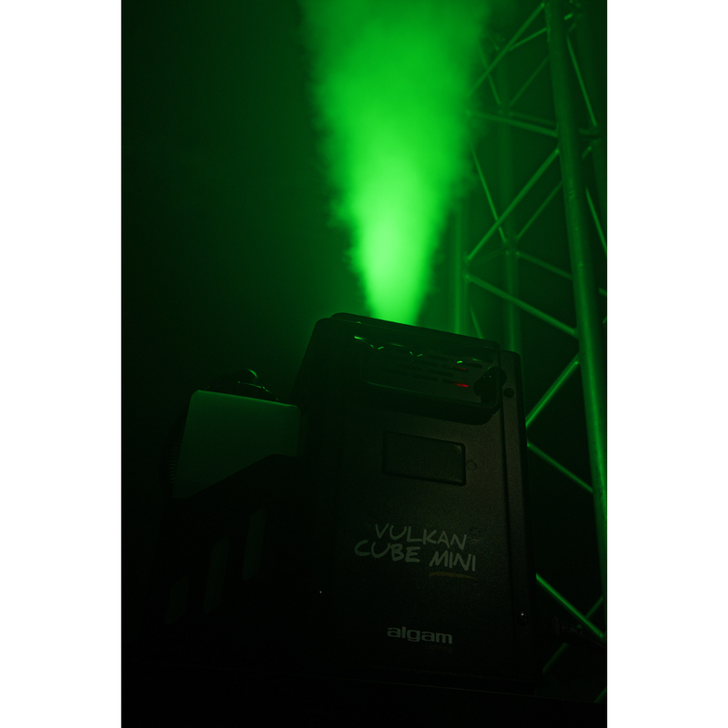 Vulkan Cube Mini Verticale rookmachine 1200W 12x RGBA LED