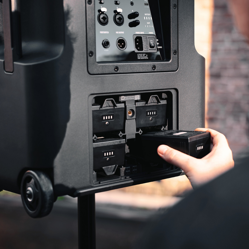 LD Systems ANNY 12 HBH2 B5/B6 mobiele accu speaker met draadloze microfoon & headsetmicrofoon ANNY 12 HBH2 B5/B6 mobiele accu speaker met draadloze microfoon & headsetmicrofoon