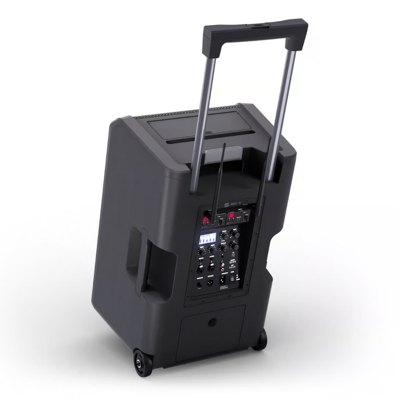 LD Systems ANNY 12 BPH2 B5/B6 mobiele accu speaker met 2 draadloze headsetmicrofoons ANNY 12 BPH2 B5/B6 mobiele accu speaker met 2 draadloze headsetmicrofoons