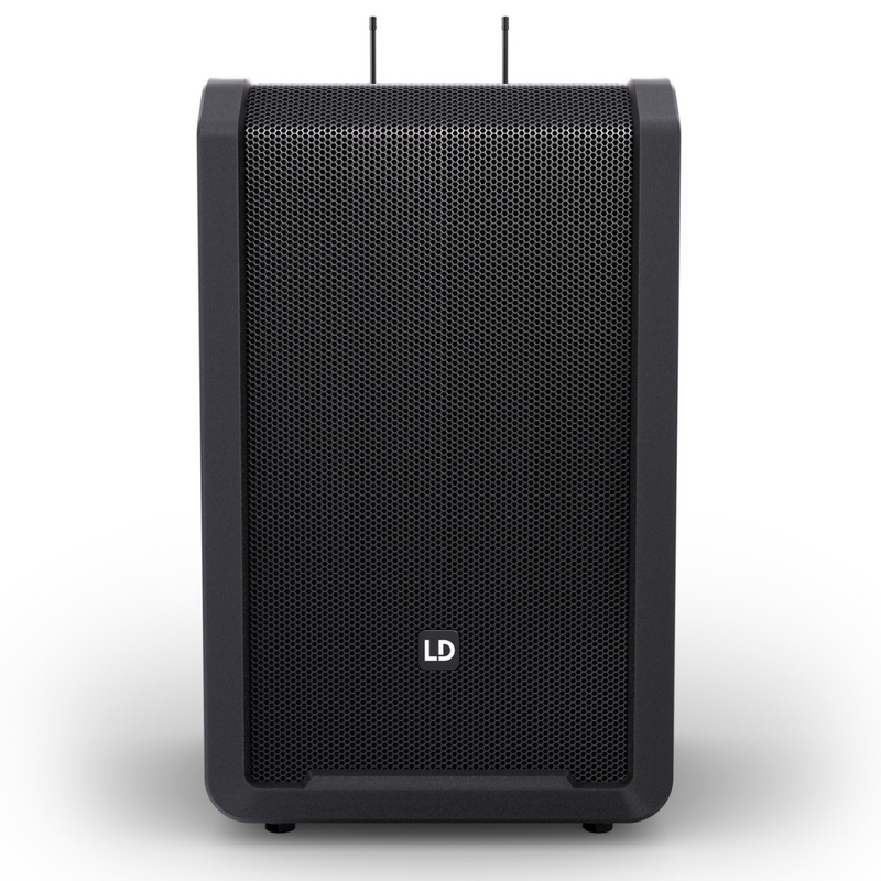 LD Systems ANNY 12 HHD2 B5/B6 mobiele accu speaker met 2 draadloze microfoons ANNY 12 HHD2 B5/B6 mobiele accu speaker met 2 draadloze microfoons