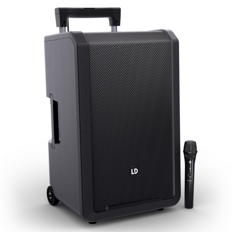 LD Systems ANNY 12 HHD B5/B6 mobiele accu speaker met draadloze microfoon ANNY 12 HHD B5/B6 mobiele accu speaker met draadloze microfoon