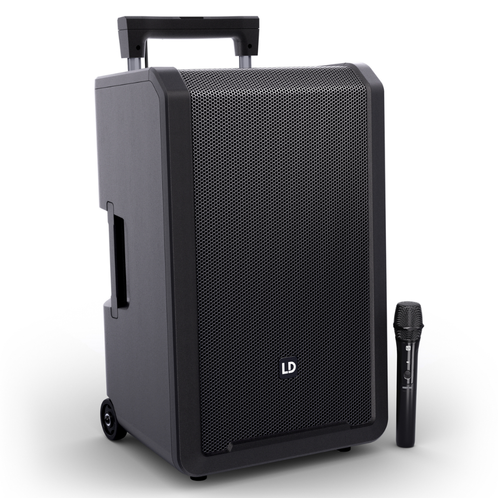 LD Systems ANNY 12 HHD B5/B6 mobiele accu speaker met draadloze microfoon