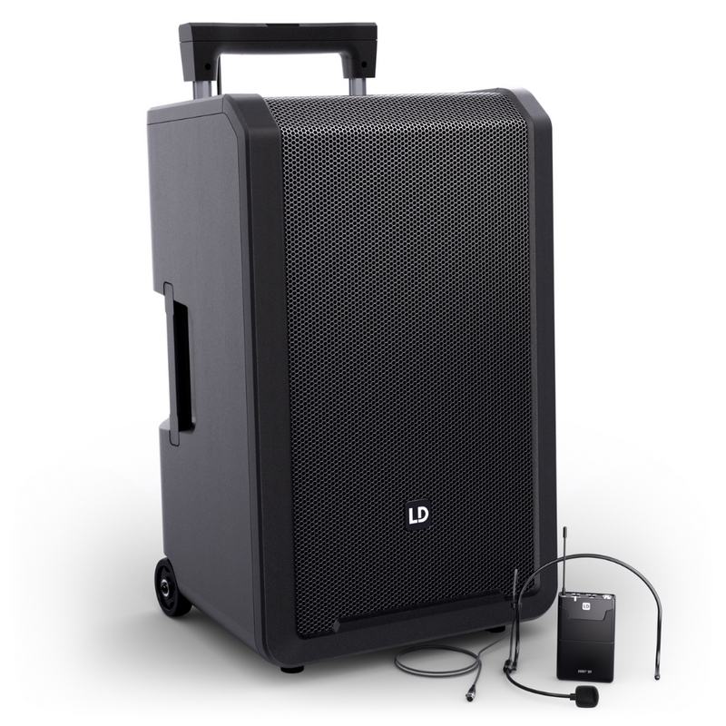 LD Systems ANNY 12 BPH B5/B6 mobiele accu speaker met draadloze headsetmicrofoon ANNY 12 BPH B5/B6 mobiele accu speaker met draadloze headsetmicrofoon