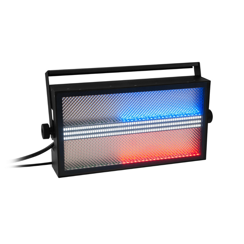 4x LED Super Strobe ABL Stroboscoop met flightcase set