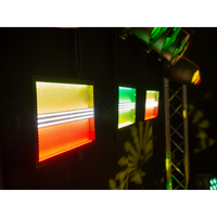 4x LED Super Strobe ABL Stroboscoop met flightcase set