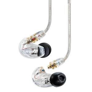 Shure SE215-CL gesloten in-ears transparant SE215-CL gesloten in-ears transparant