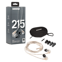 SE215-CL gesloten in-ears transparant