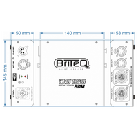 DS125-RDM DMX-Splitter PowerCON / XLR 5pin