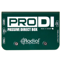 ProDI Passieve DI-box met Radial transformator