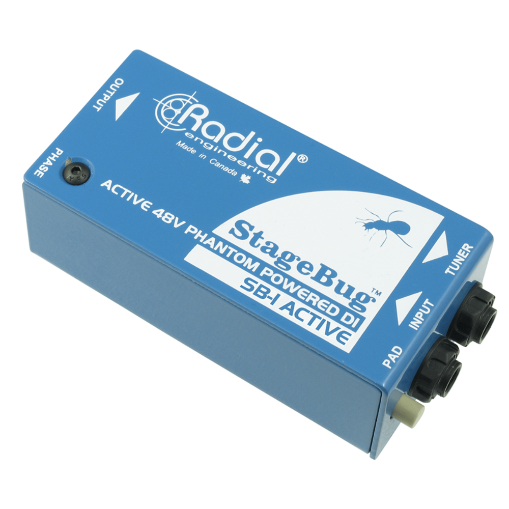 Radial StageBug SB-1 Actieve DI-box voor akoestische gitaar