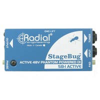 Radial StageBug SB-1 Actieve DI-box voor akoestische gitaar StageBug SB-1 Actieve DI-box voor akoestische gitaar