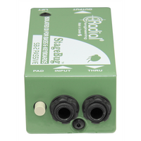 Radial StageBug SB-2 Passieve DI-box voor basgitaar en keyboard StageBug SB-2 Passieve DI-box voor basgitaar en keyboard