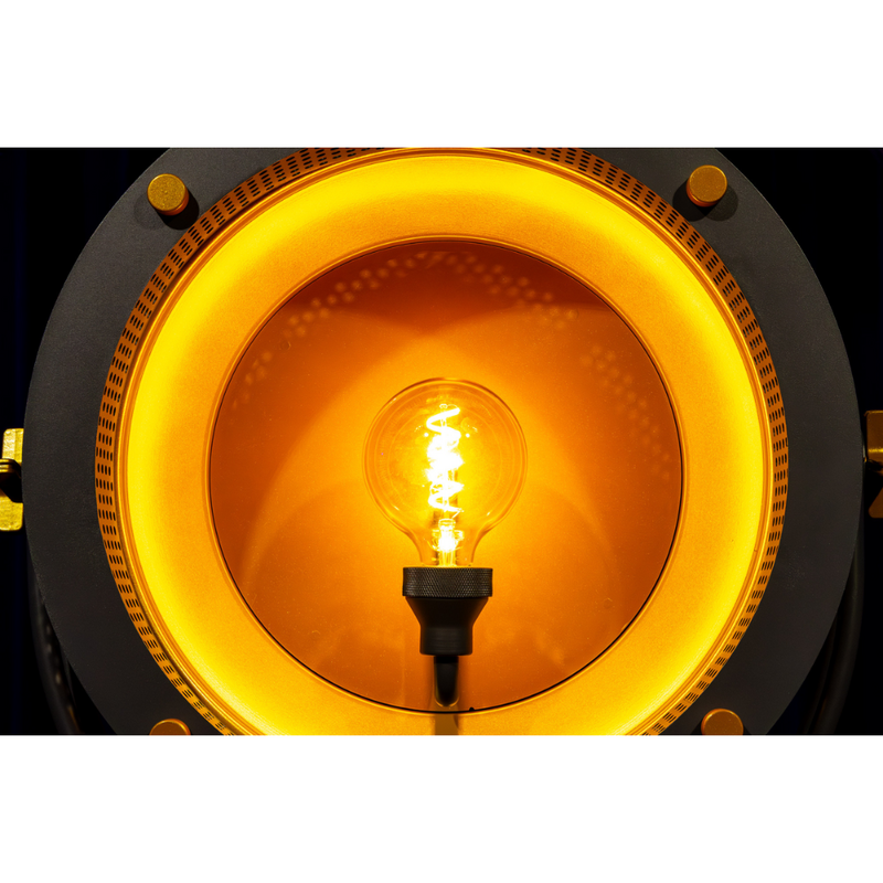 Showtec Edison Vintage 1 Lichteffect Retro DMX LED met E27 lamp grijs Edison Vintage 1 Lichteffect Retro DMX LED met E27 lamp grijs