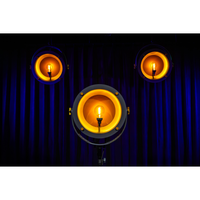 Showtec Edison Vintage 1 Lichteffect Retro DMX LED met E27 lamp grijs Edison Vintage 1 Lichteffect Retro DMX LED met E27 lamp grijs