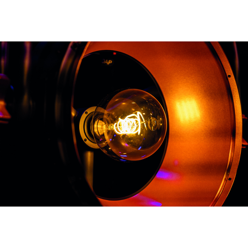 Edison Vintage 2 Lichteffect Retro DMX LED met E27 lamp grijs