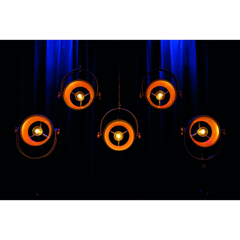 Edison Vintage 2 Lichteffect Retro DMX LED met E27 lamp grijs