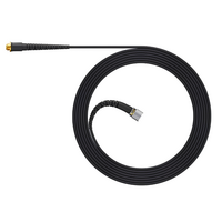 MicroLock Verlengkabel 1,6mm 1,8m zwart