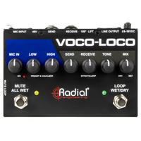Voco-Loco MK2 Microfoon voorversterker & effect loop