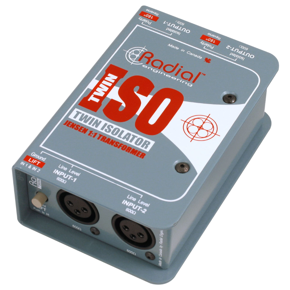 Radial Twin-Iso Gebalanceerde 2-kanaals lijnisolator