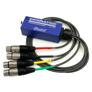 Catapult Mini TX Passieve 4-kanaals audiosplitter Cat5/6 XLR-female