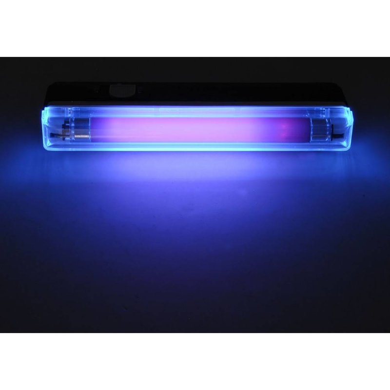 Draagbare blacklight UV lamp