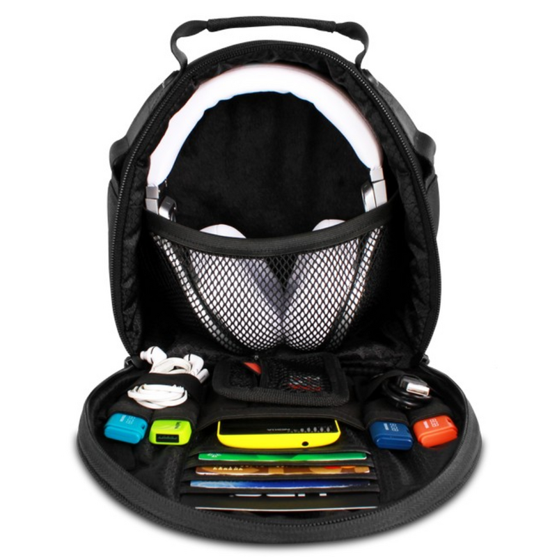 Ultimate DIGI Koptelefoon hardcase zwart