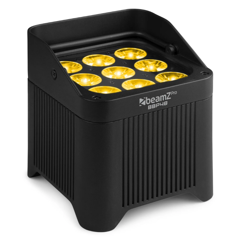 BBP48 verticale LED par op accu 9x 12W IP65