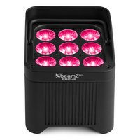 BBP48 verticale LED par op accu 9x 12W IP65