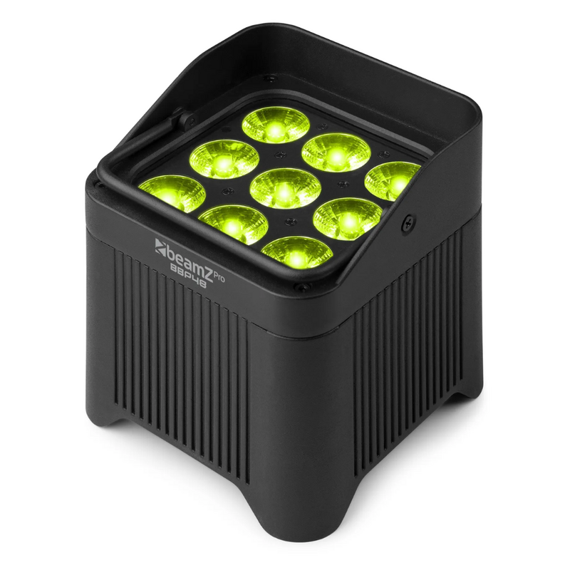 BBP48 verticale LED par op accu 9x 12W IP65