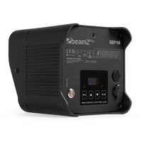 BBP48 verticale LED par op accu 9x 12W IP65