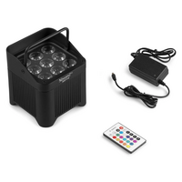 BBP48 verticale LED par op accu 9x 12W IP65