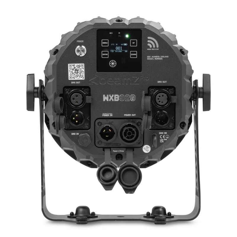 BeamZ WXB920 LED par op accu 9x 20W RGBALC IP65 WXB920 LED par op accu 9x 20W RGBALC IP65